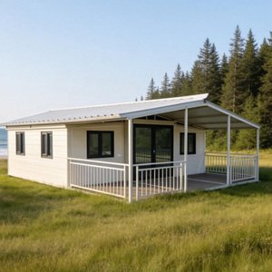 Casa Contenedor Plegable de <span class=keywords><strong>Doble</strong></span> Ala Expandible de 20 pies, Hogar Modular Prefabricado, Diseño Moderno, Edificio Portátil, Casa Pequeña DIY - Product Image 5