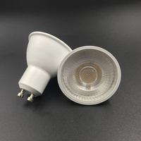 Spot LED GU10 5W 7W à faisceau étroit de 10 degrés, éclairage de bureau moderne en aluminium, CRI 80, IP20, dimmable