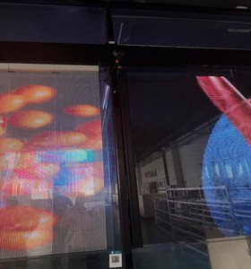 Pantalla LED Transparente para Ventana de Vidrio con Tamaño Personalizado - Product Image 3