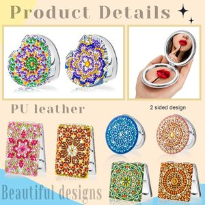 Su misura 3d cornice diamante cromato metallo Gel specchio pittura unghie <span class=keywords><strong>specchi</strong></span> pareti dipinti di fiori - Product Image 3