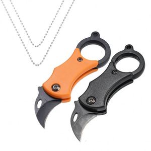 Lightweight <b>Mini</b> Pocket Tool Box Carton Opener Stainless Steel Blade with Security Finger Hole Design for Everyday Carry - Product Image 1