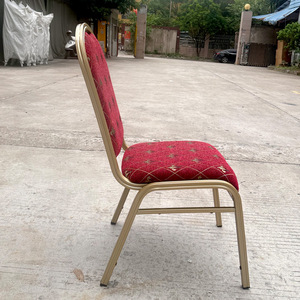 Silla de Banquete Apilable Tapizada con Estructura Metálica para Hotel, Bodas, Eventos, Restaurantes, Conferencias y Comedor, <span class=keywords><strong>en</strong></span> <span class=keywords><strong>Alquiler</strong></span> - Product Image 5