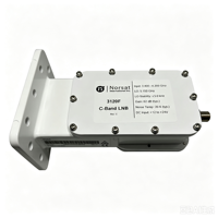 LNB PLL bande C 3120F avec connecteur F, bande C 3,40 - 4,20 GHz
