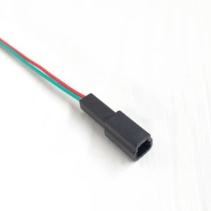 Conector de altavoz de 2 pines, cable rojo y verde para Honda Civic City CRV Accord Vezel - Product Image 1