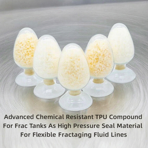 Composé TPU avancé résistant aux produits chimiques en paillettes, qualité moulage par injection pour réservoirs de frack, matériau d'étanchéité haute pression CN - Product Image 1