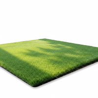 Gazon synthétique en plastique de 25 mm, 30 mm, 35 mm, 40 mm, pelouse artificielle pour aménagement paysager/jardin/décoration de terrain de football/sol d'exposition