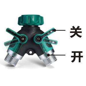 Y Type Water Pipe <b>Splitter</b> 4-8 In Alloy Quick Diverter For Garden Irrigation Household Use - Product Image 3