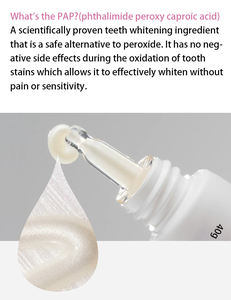 Formule de blanchiment des dents, sans alcool, <span class=keywords><strong>meilleur</strong></span> vente, nouveauté,, sans fluide, antibactérien, ap + blanchiment des dents, <span class=keywords><strong>dentifrice</strong></span> - Product Image 6