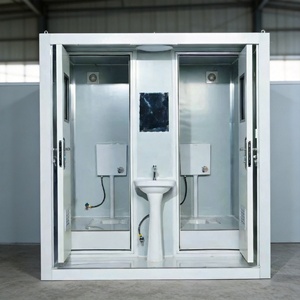 Toilettes portables de luxe de haute qualité pour fabricants, vente en gros, conteneurs mobiles personnalisés, sanitaires publics - Product Image 1