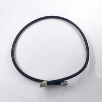 Ensemble de câble coaxial 75ohm Belden 1694A SDI HD rf avec connecteurs à sertir BNC mâle droit vers BNC mâle droit