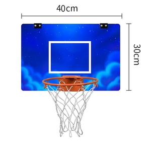 Sopra la porta Mini basket basket basket Stand con bordo staccabile per ufficio camera <span class=keywords><strong>da</strong></span> letto - Product Image 2