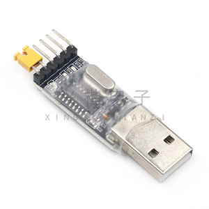 โมดูล USB เป็น TTL แบบ CH340G สำหรับบอร์ดเขียนโปรแกรมไมโครคอนโทรลเลอร์ STC - Product Image 3