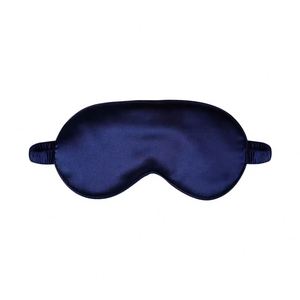 Masque de sommeil en polyester anti-taches, imitation soie, pour la nuit, avec bande élastique - Product Image 3