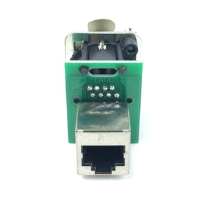 <b>RJ45</b> Network <b>Socket</b> Panel Mount 1 Port Connector Ethernet Data Linker - Product Image 2