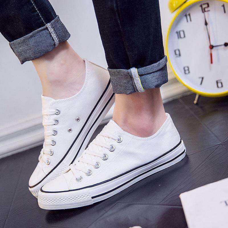 Low-top-white and black