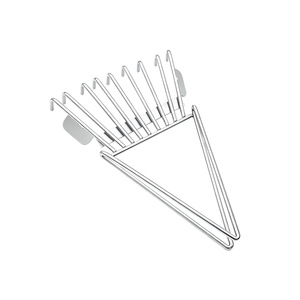 Agrimortier à edamame en acier inoxydable Aridoo à 9 dents avec pince à seau pour usage domestique - Product Image 2