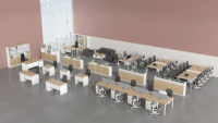 Archivadores de diseño moderno de Guangdong, estantería de archivos, muebles de oficina, equipo de oficina, muebles de oficina para el hogar