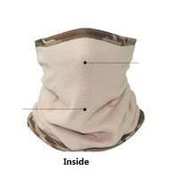 Gorro de Invierno 2025, Gorro de Ciclismo con Forro Polar Elástico y Cuello Protector, Diseño de Camuflaje