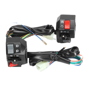 Nuevo Conjunto <span class=keywords><strong>de</strong></span> Interruptor <span class=keywords><strong>de</strong></span> Manillar Modificado para Motocicleta <span class=keywords><strong>de</strong></span> Plástico, Interruptor <span class=keywords><strong>de</strong></span> Atenuación <span class=keywords><strong>de</strong></span> Faros Combinado SRZ150/MTR150 para Reemplazo/<span class=keywords><strong>Reparación</strong></span> 1 - Product Image 1