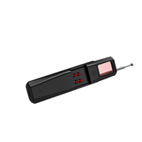 Détecteur de caméra cachée miniature portable, objectif infrarouge, scanner de sécurité anti-surveillance, boîtier en plastique