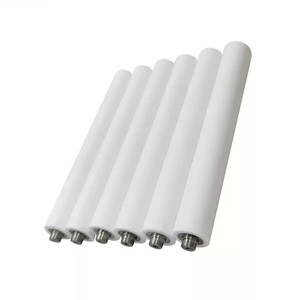 Cao su-tráng Con lăn chất lượng cao Nhà cung cấp cao su băng tải con lăn <span class=keywords><strong>Polyurethane</strong></span> con lăn cao su - Product Image 4