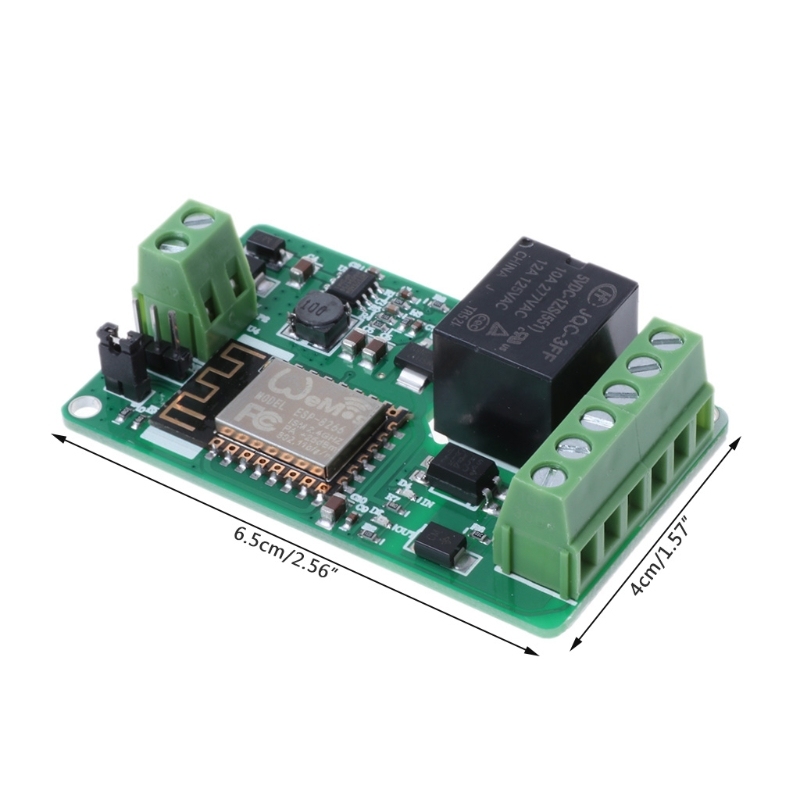 ESP8266 реле режим 10A 220V Сетевой реле режима Wi-Fi вход переменного тока 7V ~ 30 в 4 слоя доска телевизоры вход автоматическая защита