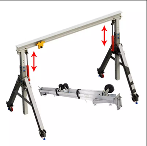 رافعة جسرية ألمنيوم محمولة صغيرة محمولة 1T 2T 3t - Product Image 1