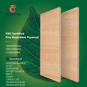 Contreplaqué d'eucalyptus ignifuge de classe ASTM E84, 18 mm, respectueux de l'environnement, ignifuge, émission de formaldéhyde E0, salon - Product Image 2
