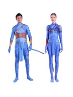 Heißer Verkauf: Komplett Blauer Polyester-Avatar-Anzug für Bühnenauftritte, Halloween und Cosplay - Tierkostüm für TV- und Filmproduktionen