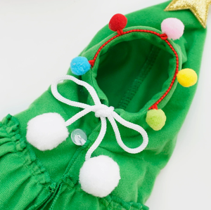 Cape de Noël pour chien, costume mignon pour chiot, tissu doux, tenue de fête pour petits et moyens chiens - Product Image 2