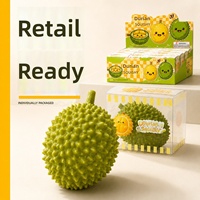 Jouet anti-stress en forme de boule de durian à construire soi-même, en TPR, emballage cadeau, pour les plus de 14 ans, thème alimentaire réaliste