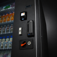 Máquina Expendedora Inteligente de Snacks y Bebidas Zhongda con Superficie Lisa y Estantes en Espiral y de Banda Transportadora