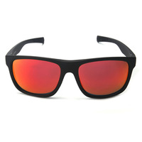 Lunettes de soleil polarisées UV400 pour le sport en plein air, monture intégrale légère, pour la conduite et la randonnée, verres orange carrés pour hommes