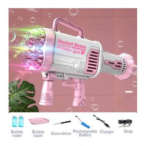 Pistolet à eau électrique en plastique pour adultes et enfants, automatique et manuel, jouet d'été d'extérieur avec fonctions lumineuses, longue portée, amusant - Product Image 2