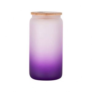 OEM Custom 16oz Glass Mason <b>Jar</b> <b>with</b> <b>Lid</b> for Cafe Shop Cold Brew Coffee Drink - Product Image 3