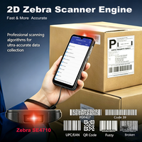 Terminal Portátil PDA Android 15 de 6 Pulgadas, Escáner de Código de Barras 2D Zebra SE4710, CPU G99 MT6789, IP68 Resistente, Colector de Datos para Almacén