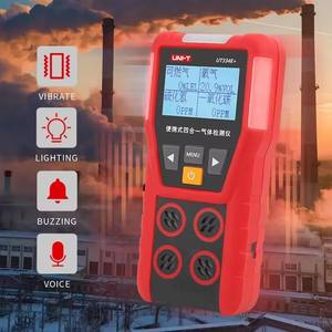 Détecteur de fuite de gaz UT334E Plus, moniteur de qualité de l'air portable 4 en 1, détecteur de monoxyde de carbone, testeur de gaz H2S O2 EX - Product Image 2