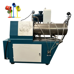 Broyeur à billes horizontal industriel de laboratoire de haute qualité pour la pâte de batterie au lithium, la glaçure céramique, la coloration alimentaire - Product Image 1