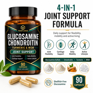 Cápsulas de Glucosamina, Condroitina, Cúrcuma y MSM para el Soporte Articular, Flexibilidad y Movilidad, Venta al Por Mayor, OEM, ODM, Marca Privada - Product Image 2