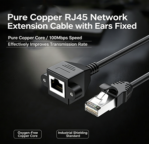 RJ45อะแดปเตอร์แลน MF <span class=keywords><strong>CAT6</strong></span> Cat5e UTP FTP ซึ่งมีขั้วต่อ10ขาการออกแบบ PCB Ip67กันน้ำขั้วต่อตัวผู้กับตัวเมีย - Product Image 1