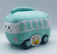 Peluches Fabricant Belle Voiture Bus Jouets En Peluche Super Mignon Doux Bébé Jouets