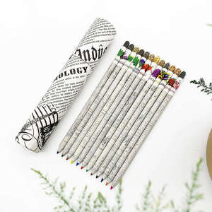 Coffret de crayons en bois créatifs et plantables, faits main, personnalisables avec logo, pour étudiants du primaire, petit cadeau, HB - Product Image 5