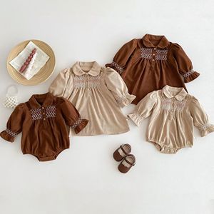 Nuevos Monos de Manga Larga para Bebés Niñas Otoño, Conjuntos de Pana para Niños, Peleles, Ropa de Bebé, Monos - Product Image 4