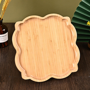 Plateau de service en bois MDF élégant pour restaurant, qualité domestique - Product Image 1