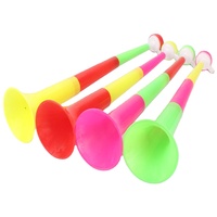 Trompettes de supporter abordables pour enfants, cornes de supporter pliables pour stade, idéales pour autres décorations de fête et jeux de soufflerie