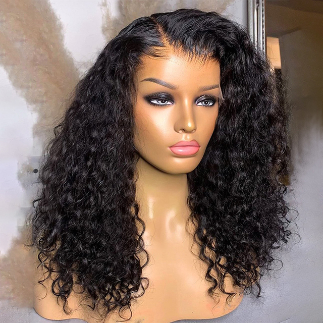 Hd Transparent Swiss Lace Front Wig Human Hair 360 Lace Frontal Wig Straight Glueless Brazilian 100% Virgin Full Lace Wig