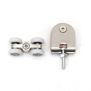Stainless Steel Sliding Door Roller 10mm Shaft 50kg Load Glass Door <b>Window</b> Track F-403 - Product Image 2