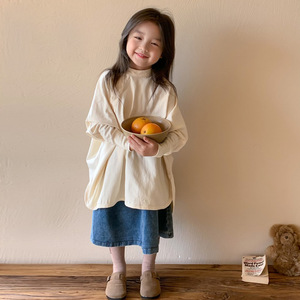 CONTIKIDS FLT065 UnbalLongT Camisetas y polos para niñas Patrón sólido Manga larga para niños - Product Image 6