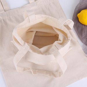 Bolsa de Regalo Reutilizable, Ecológica y Duradera de Algodón Mediano con Estampado de Seda, Venta al por Mayor, Barata, con Logotipo Personalizado, Asa de Hombro, Bolsa de Compras - Product Image 6