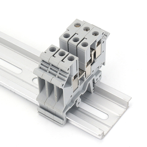 UK 5-TWIN Screw Type <strong>Terminal</strong> Block 1 in 2 Out Wire Electric <strong>Connector</strong> - Product Image 4